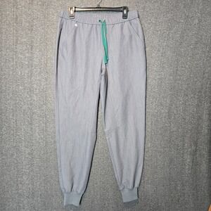 FIGS Scrubs Mens Size Medium 31 x 30 Gray Tansen Jogger Scrub Pants Slim Fit